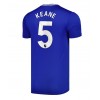 Everton Michael Keane #5 Hjemmedrakt 2024-25 Kortermet